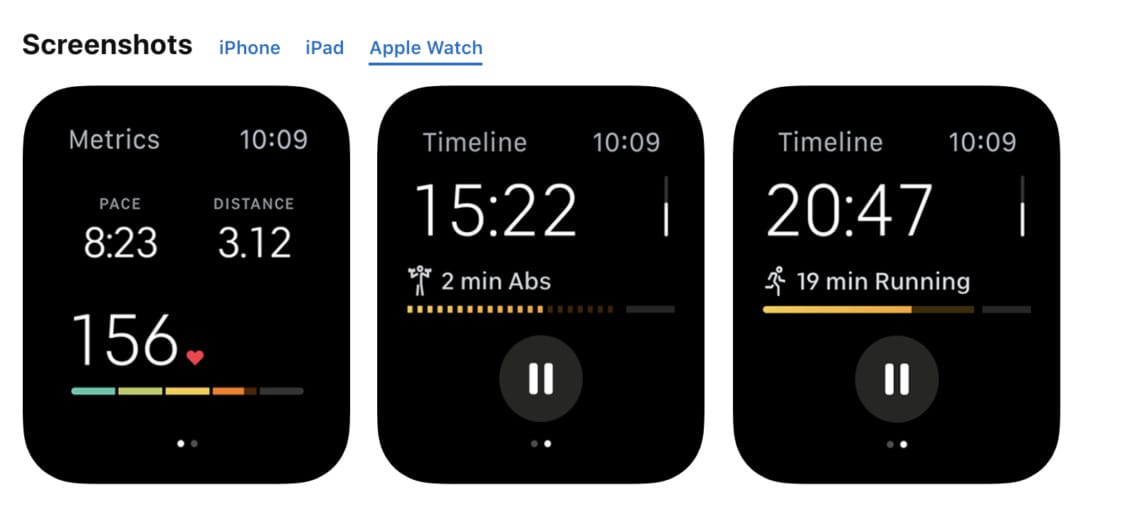 peloton apple watch