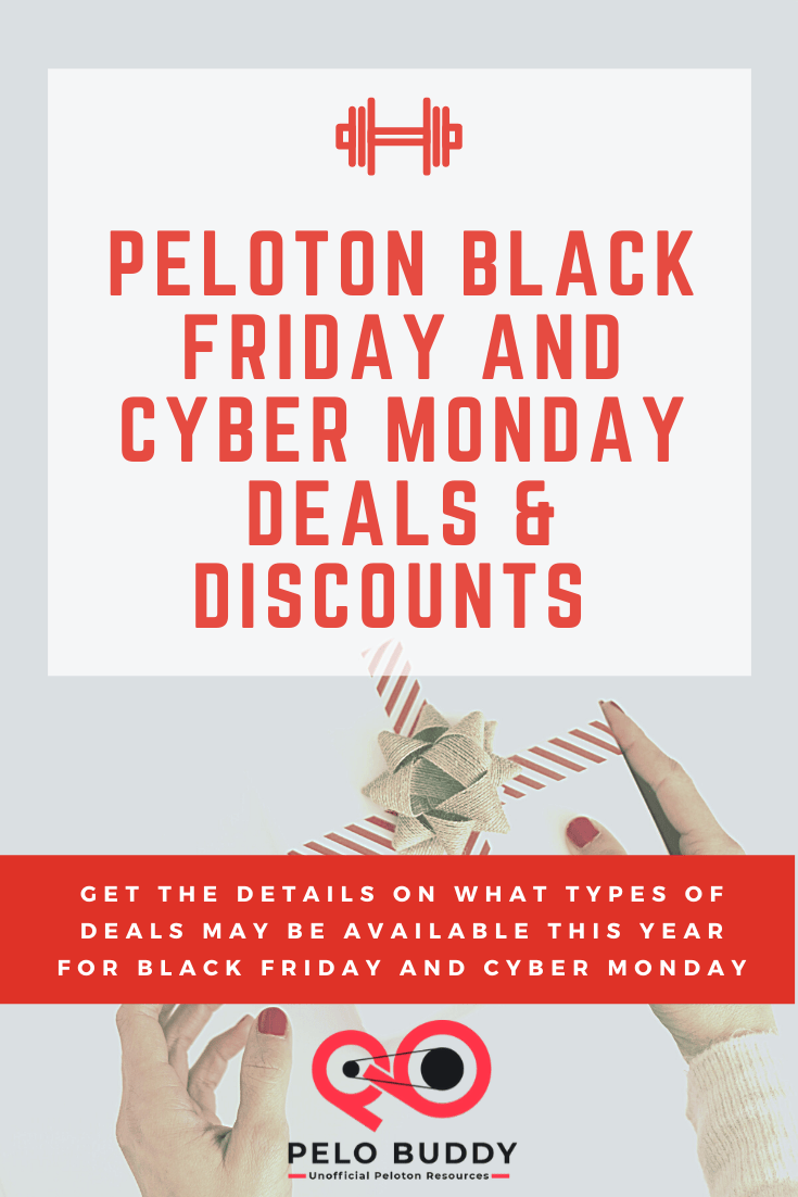 Peloton Black Friday & Cyber Monday Discount & Coupons Peloton Buddy