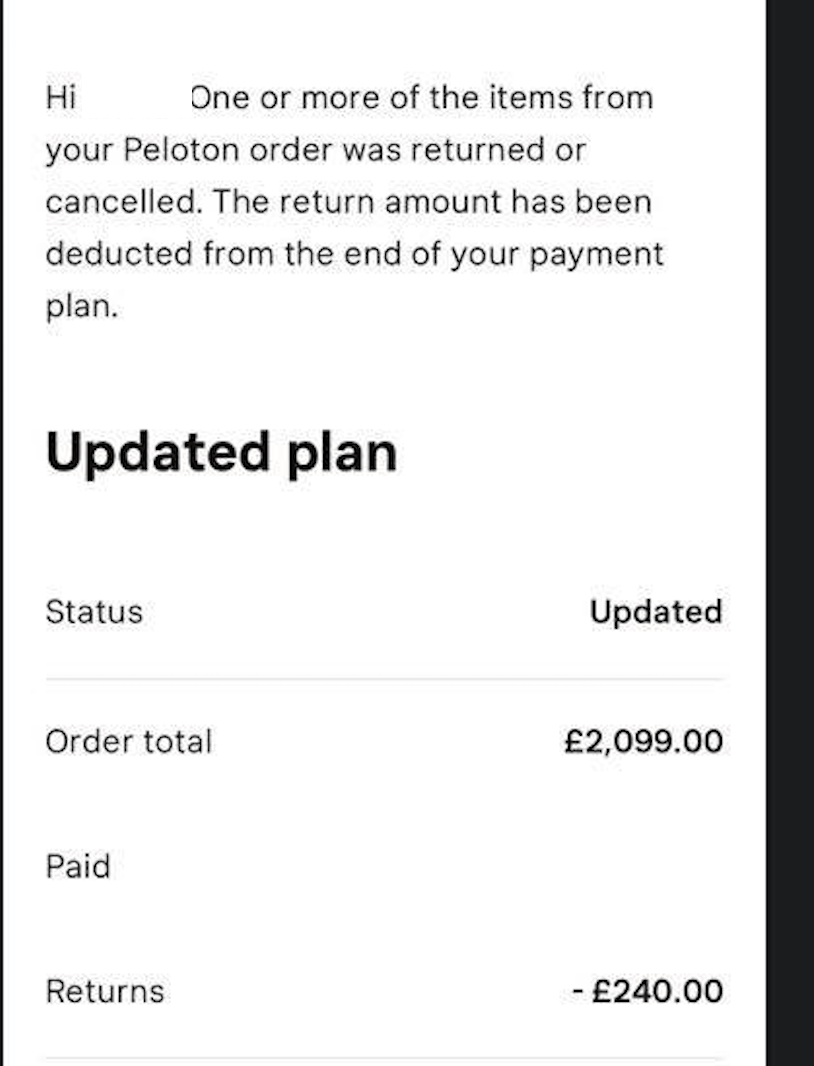 peloton uk price