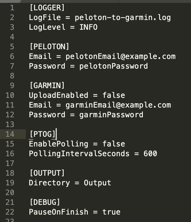 garmin connect export individual workouts