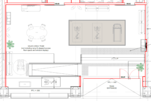 Screenshot of building permit application