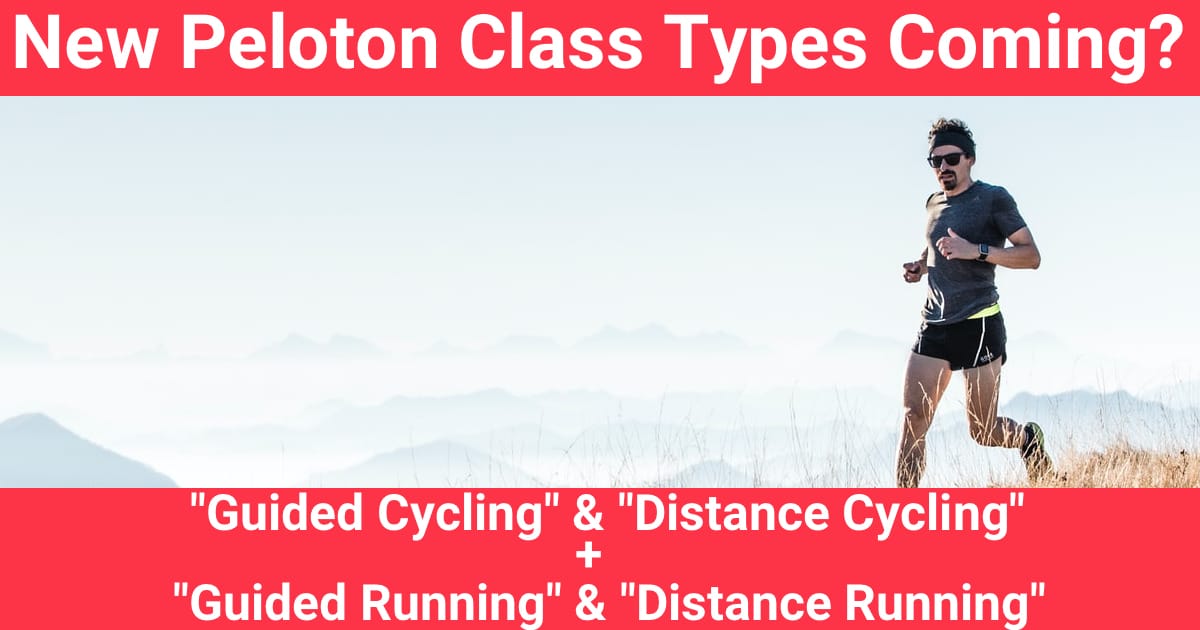 New Peloton Class Types coming? Speculation Long distance outdoor ride