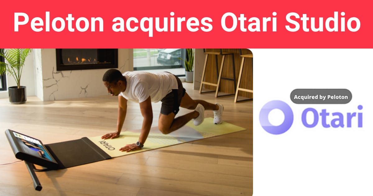 New Peloton Acquisition: Otari Studio / Otari Mat - Peloton Buddy