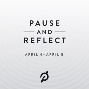 Image announcing Peloton's Easter Break