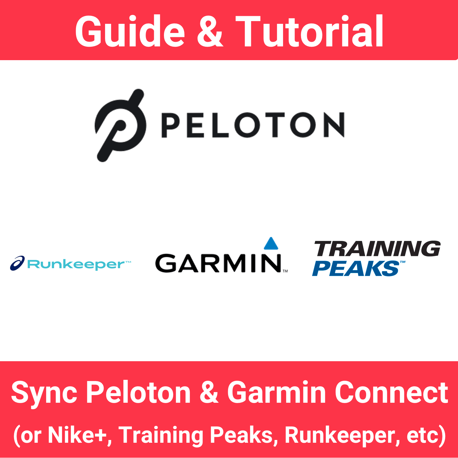 Speak to earthquake Degenerate Guide: How to export & sync your workouts from Peloton to Garmin Connect  (or Nike, Training Peaks, Runkeeper, etc) - Peloton Buddy