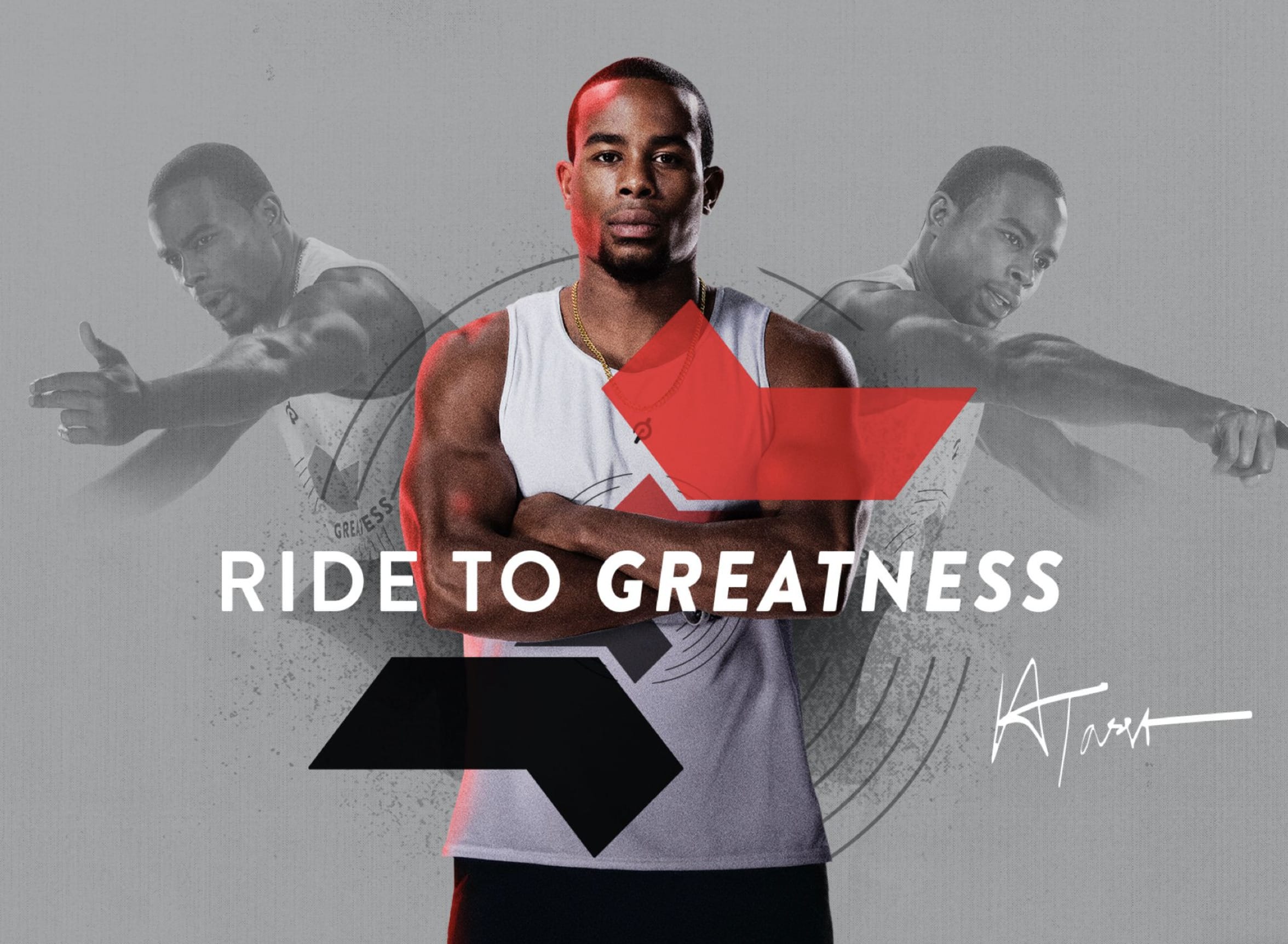 Peloton has announced the "Ride to Greatness" competition with Alex Toussaint