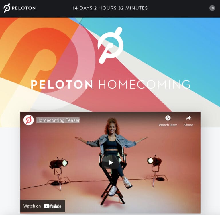 Peloton 2021 Schedule & Panels Announced Peloton Buddy