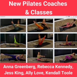 Peloton has added new pilates coaches Anna Greenberg, Rebecca Kennedy, Jess King, Ally Love, and Kendall Toole.