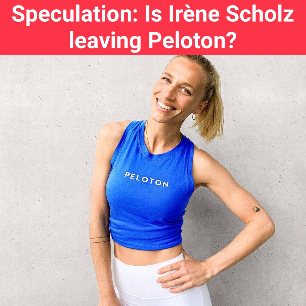 Speculation: Is Irène Scholz leaving Peloton [Updated 5/16]? - Peloton