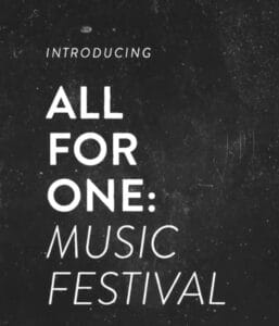2021 Peloton All For One Music Festival Tease