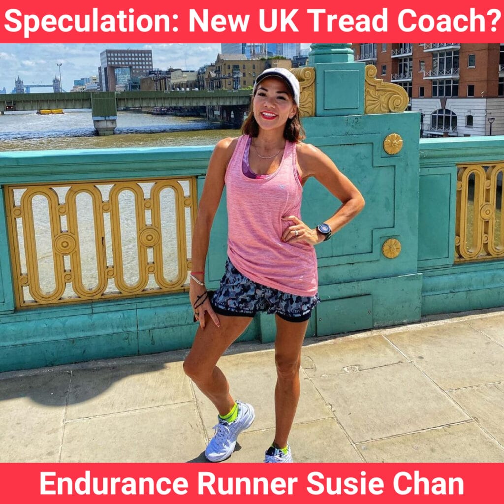 Picture of possible new UK Tread Peloton coach Susie Chan.