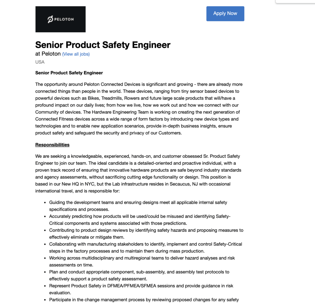 A new Peloton job posting mentions the Peloton Rower.