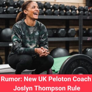 A new rumor indicates Joslyn Thompson Rule might be a new UK Tread coach for Peloton.