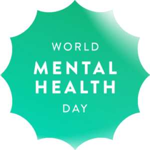 Peloton World Mental Health Day badge