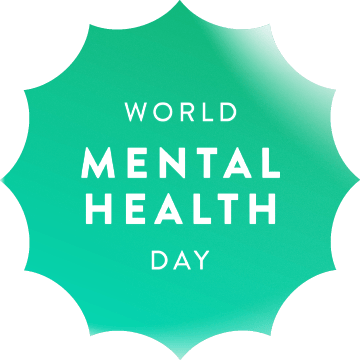 Peloton World Mental Health Day 2021 badge