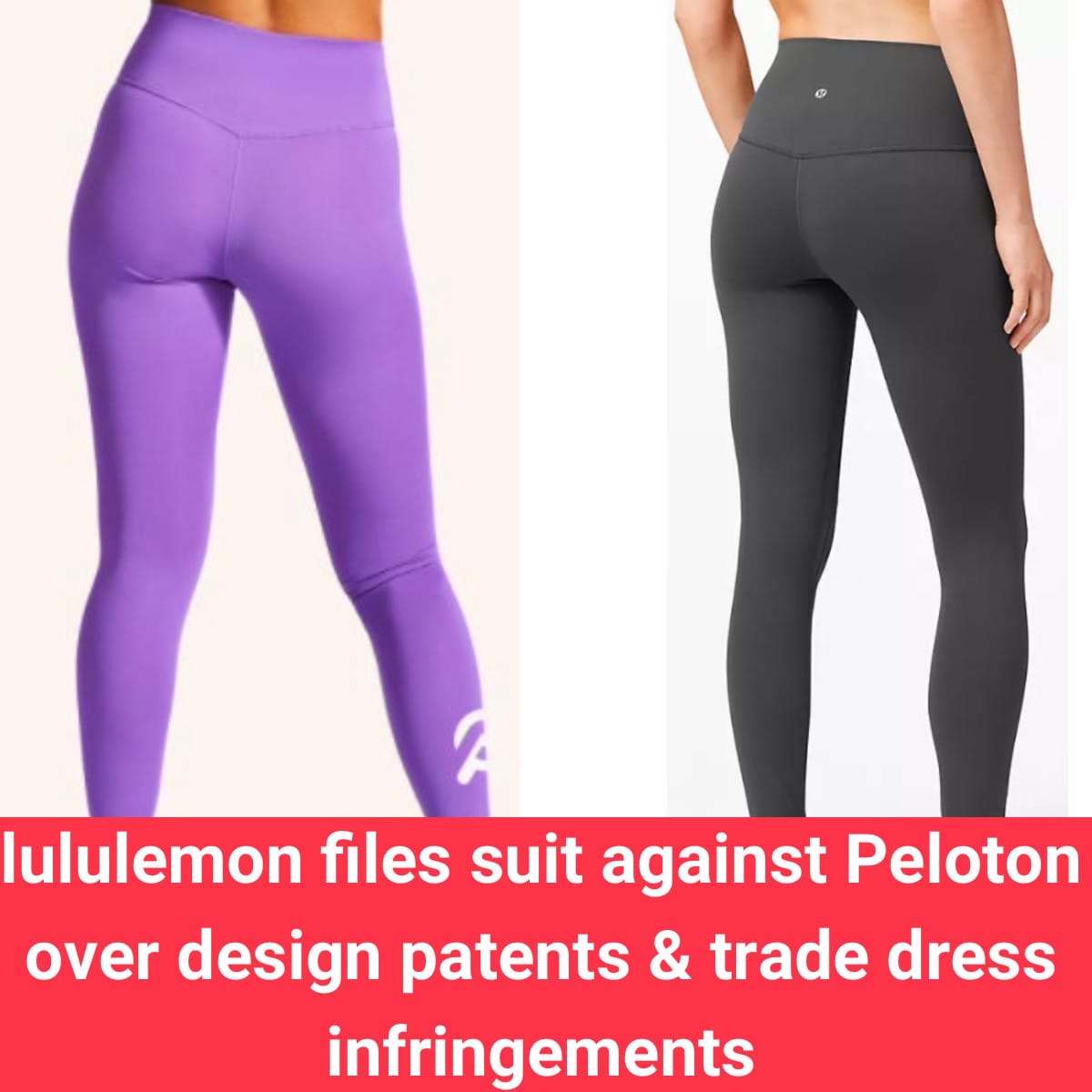 lululemon sues Peloton over design patent infringement & trade dress  infringement - Peloton Buddy