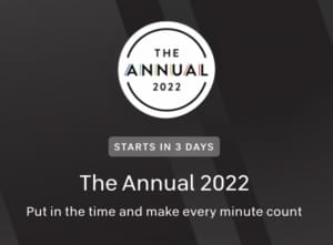 Image of Peloton's The Annual 2022 Challenge from the website.