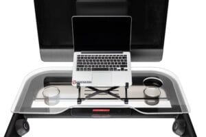 Best Laptop Holder / Laptop Tray for the Peloton Tread: The StepTray by Top Form Design