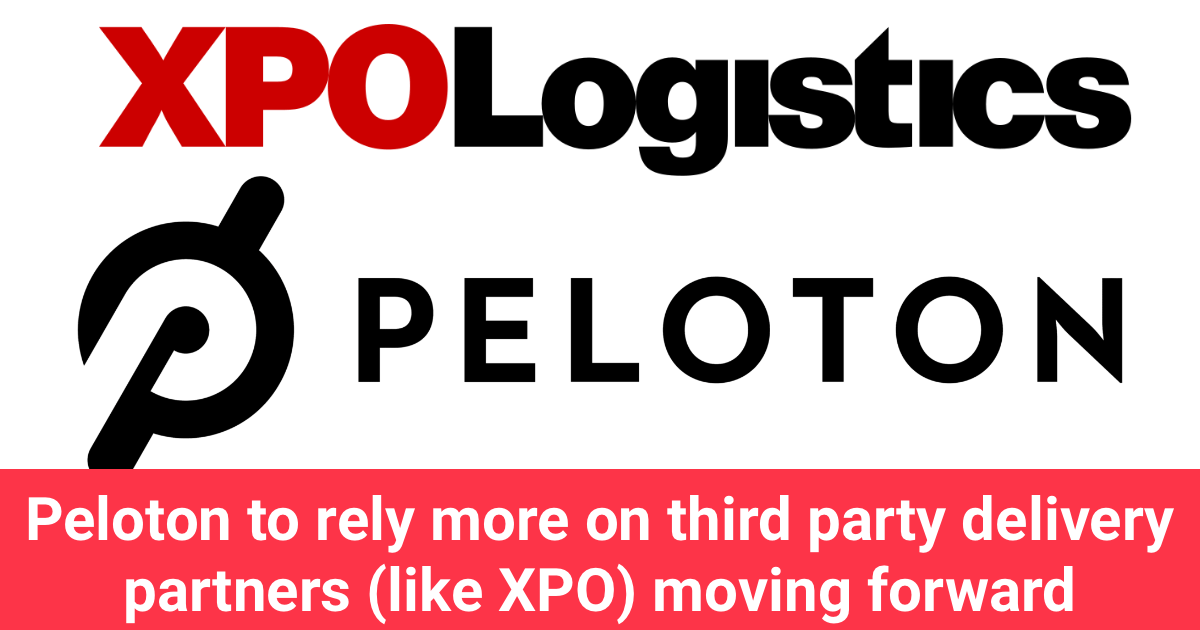 peloton xpo delivery