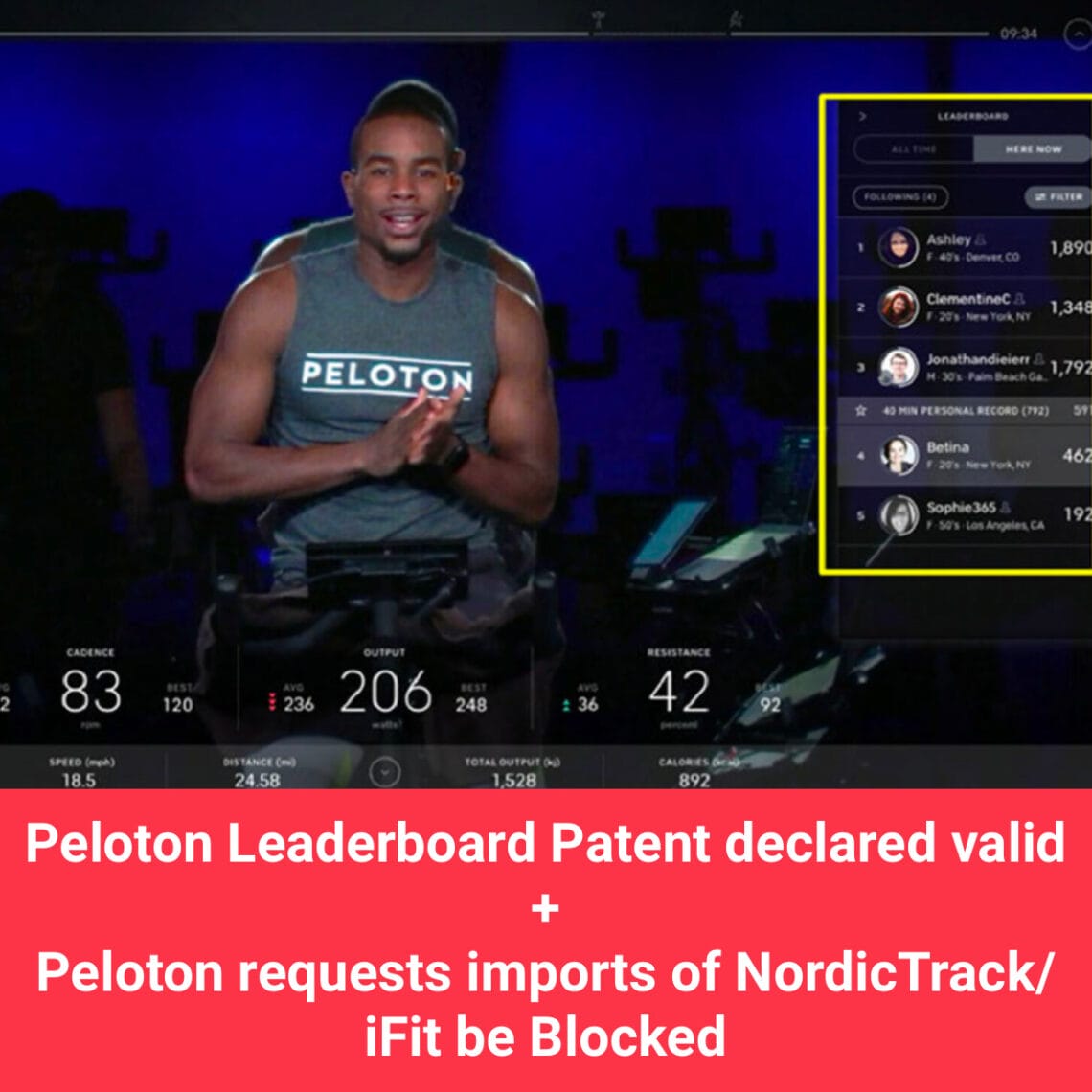 ifit on peloton