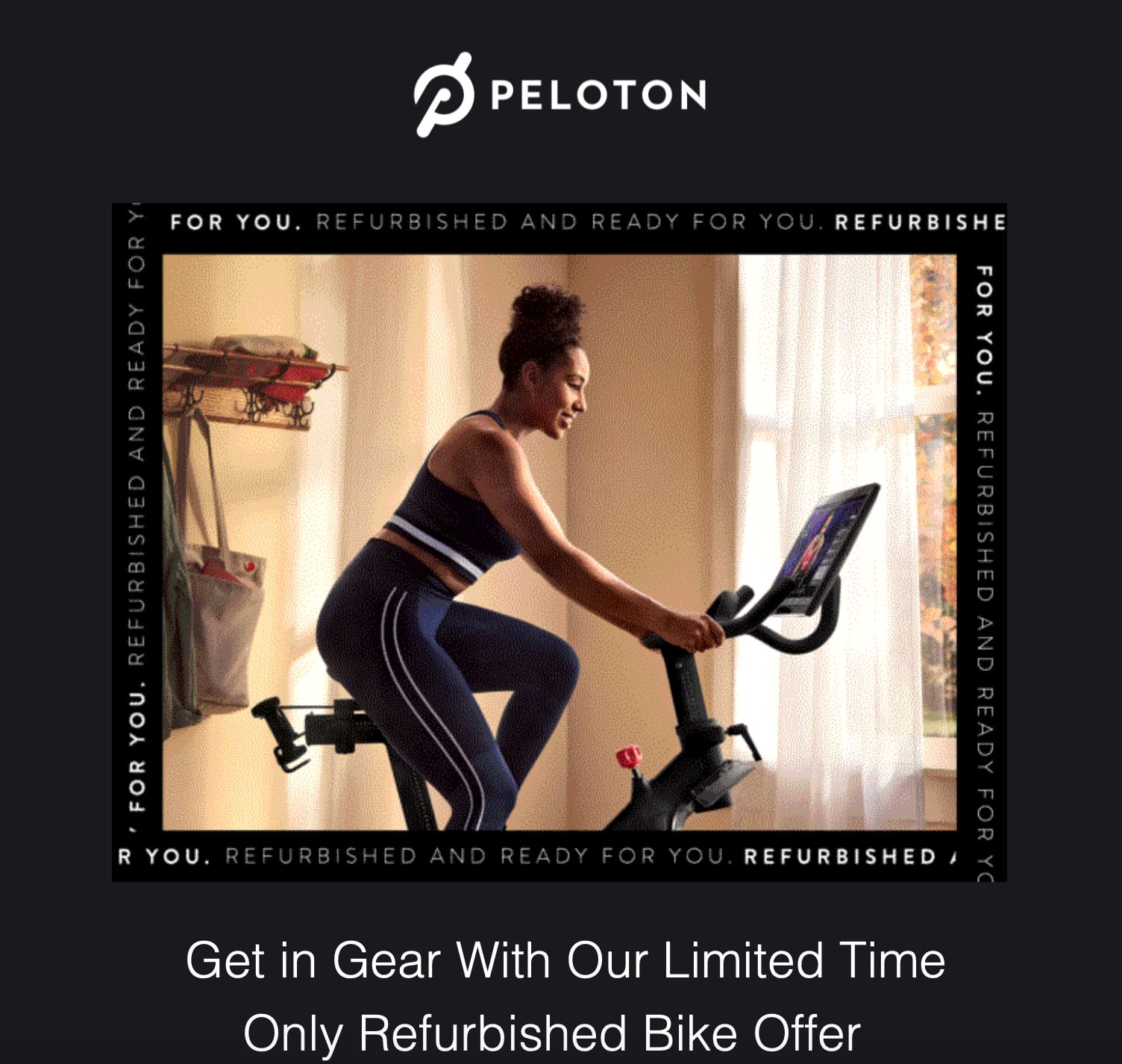 pre owned peloton bike