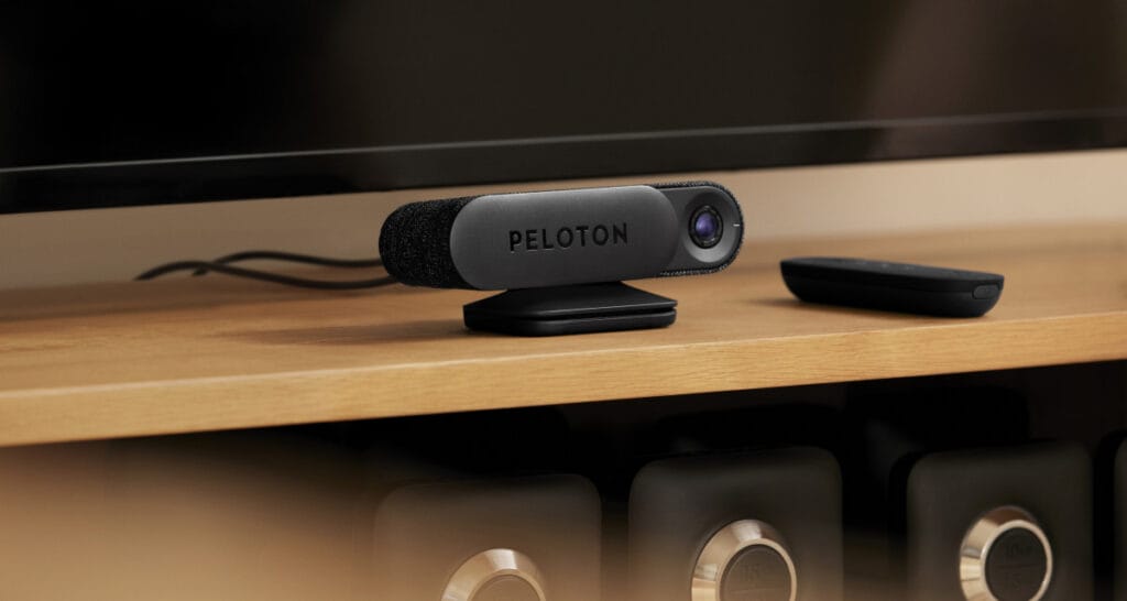 Image of the new Peloton Guide & remote. Image credit Peloton.