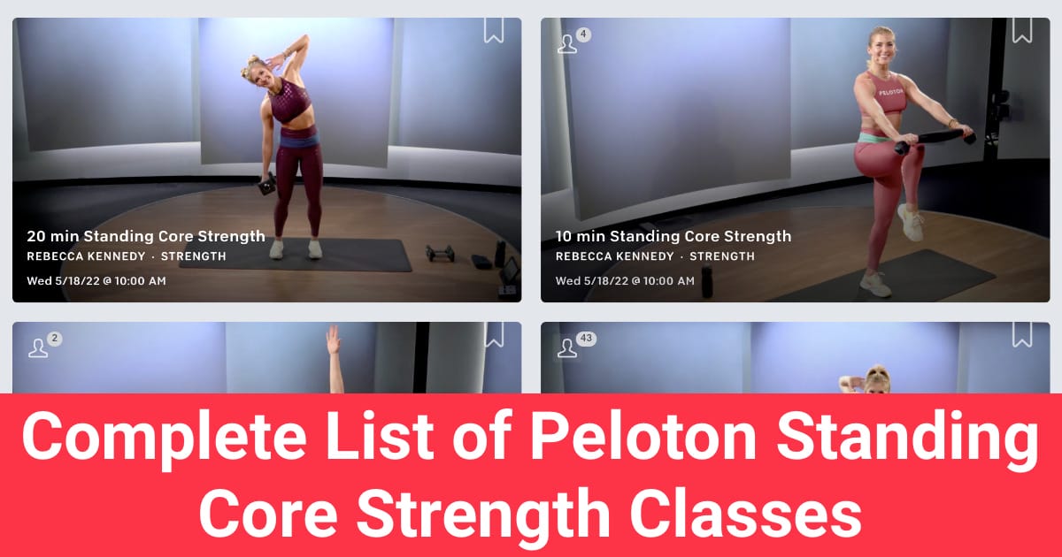 20 min Pop Pilates  Peloton Strength Classes