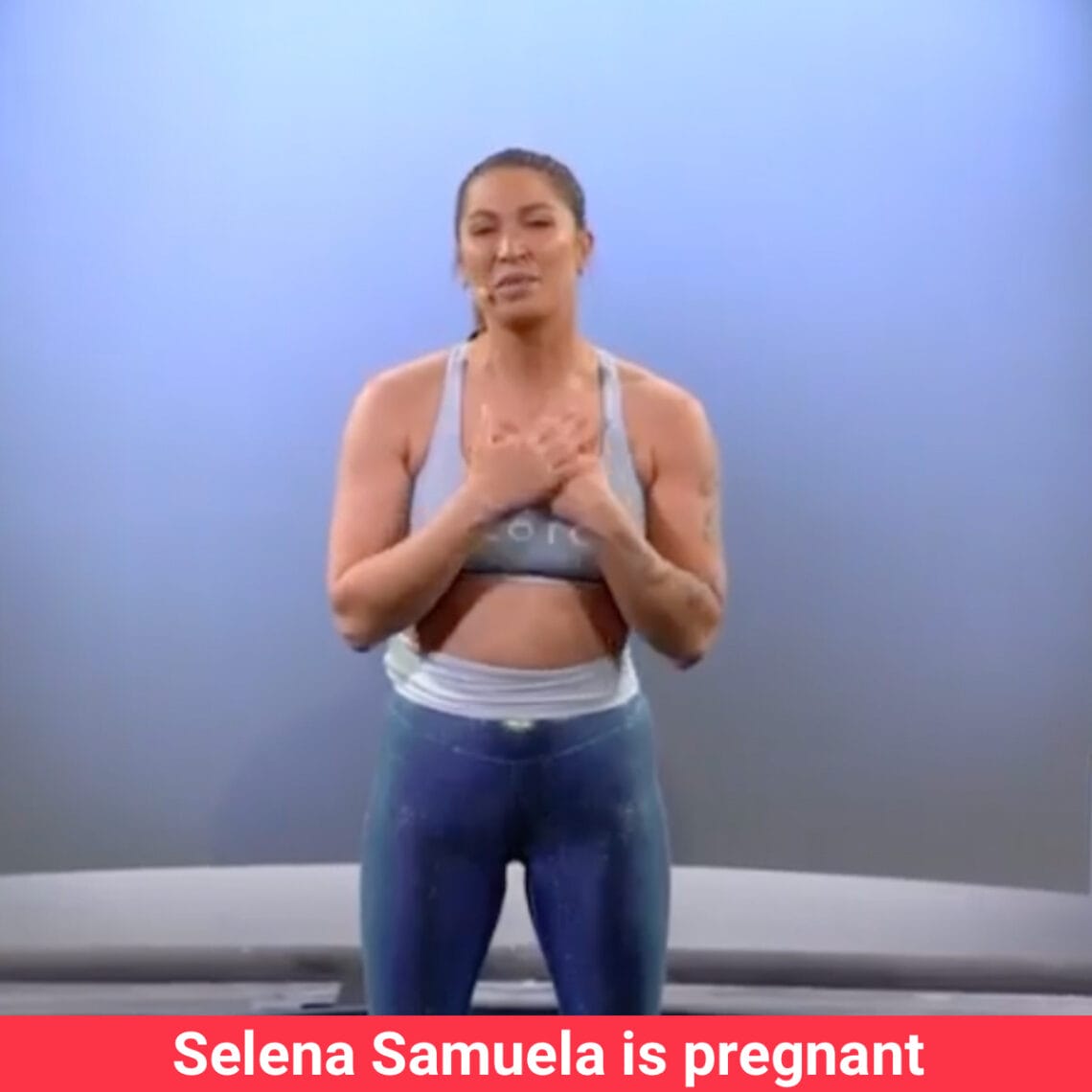 Peloton Instructor Selena Samuela Is Pregnant - Announced Today During