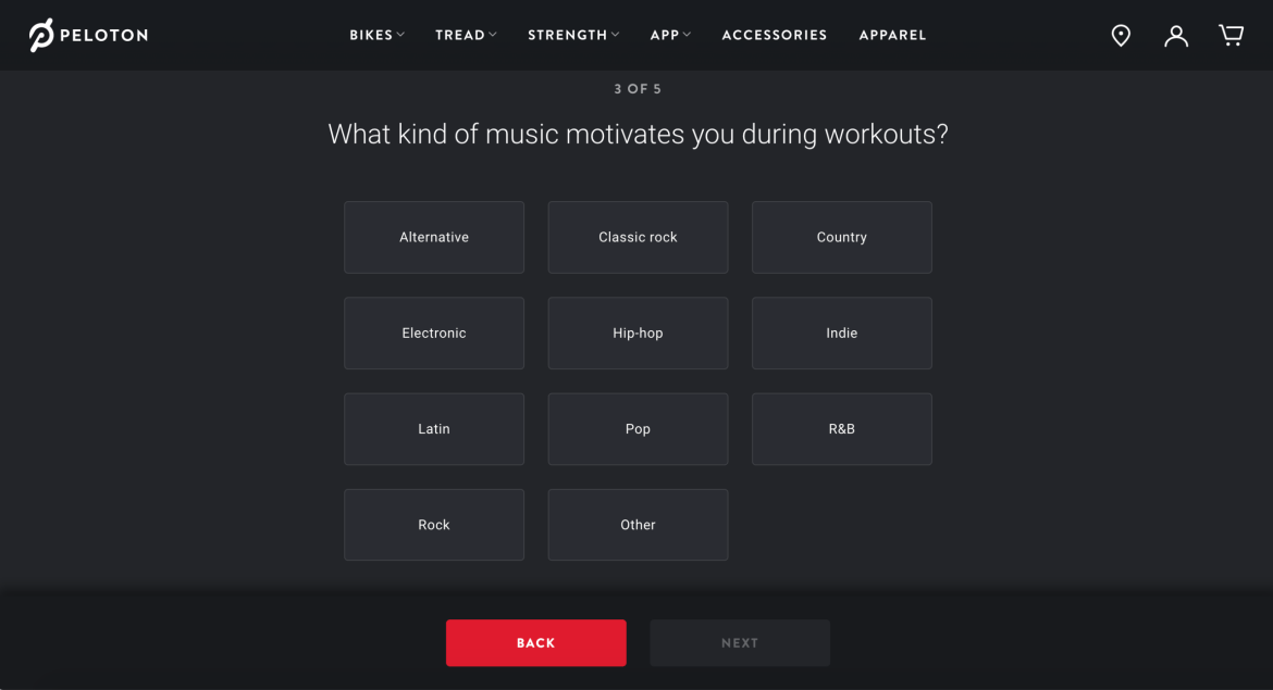 Question 3: What kind of music motivates you during workouts?