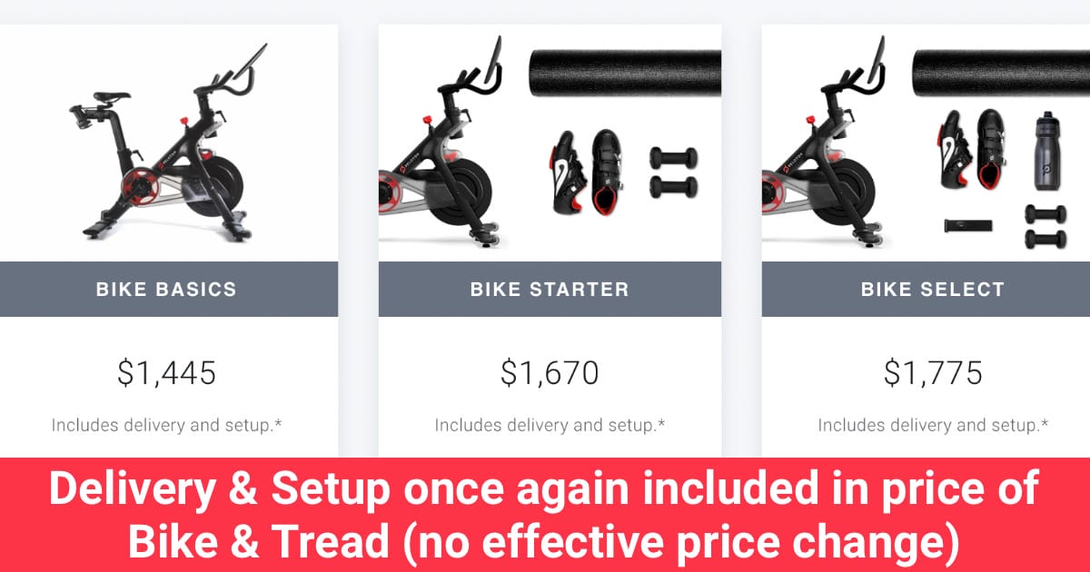 Peloton schedule online delivery