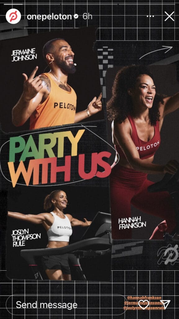 Peloton's Carnival Celebration Announcement