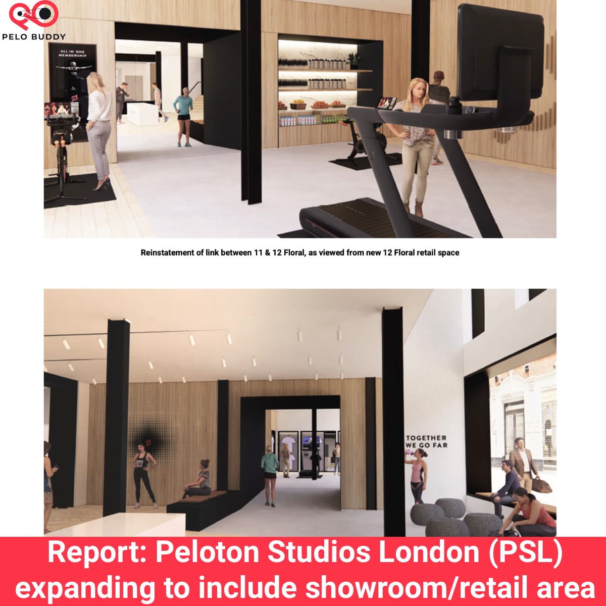 Report Peloton Studios London (PSL) Looking to Expand