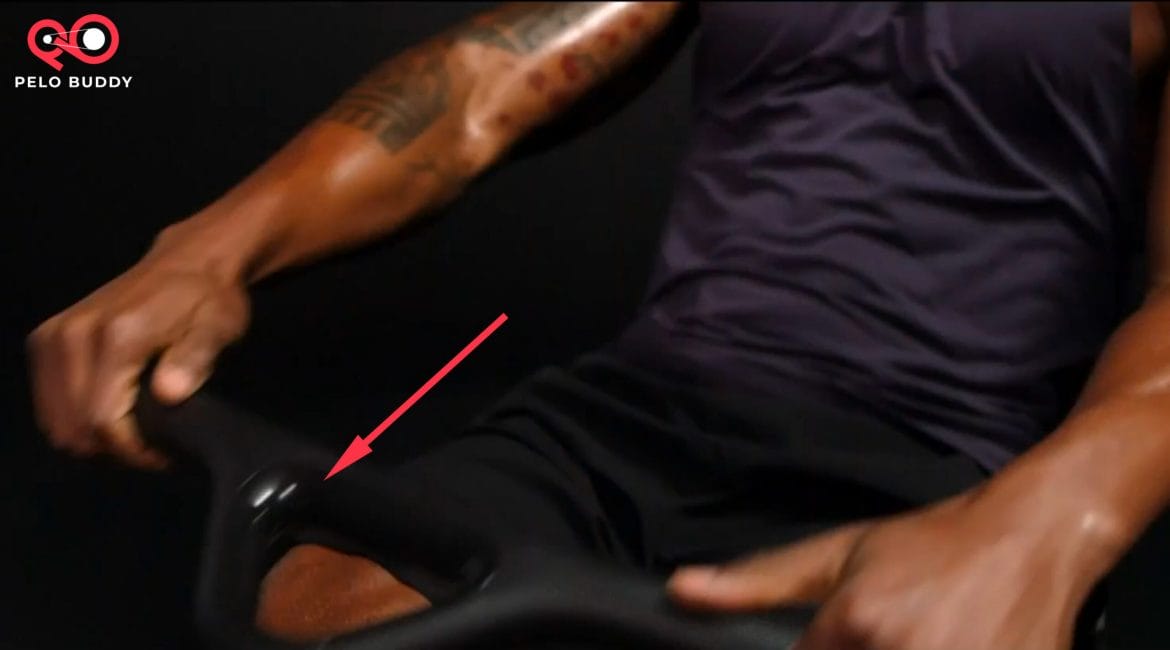 Image credit from Peloton Homecoming Keynote video announcing the rower.