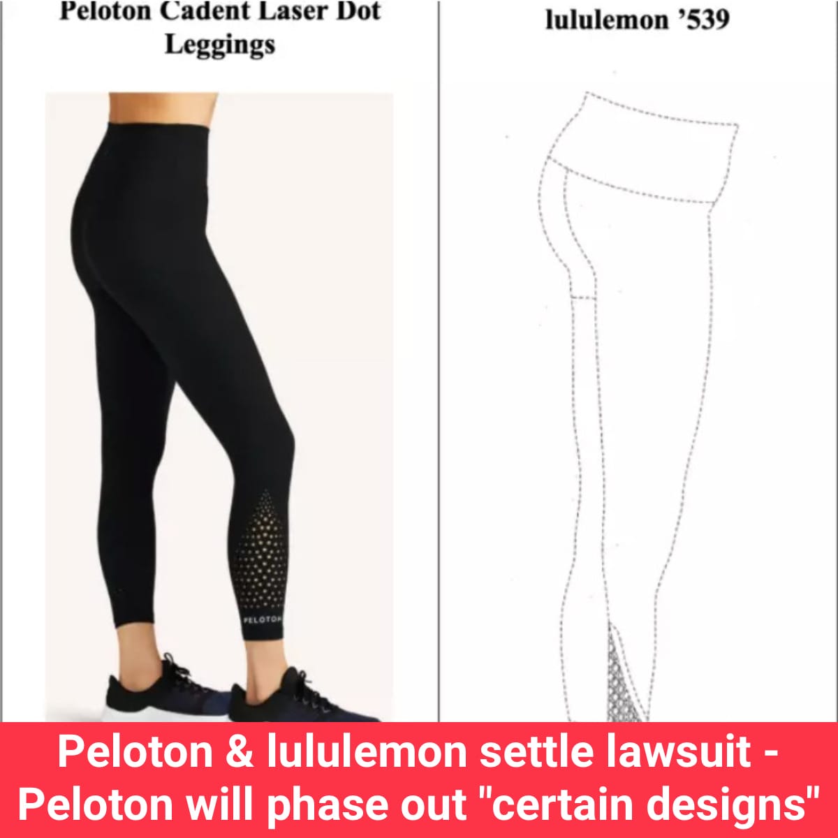 Lululemon Hits Back at Peloton, Sues Over Allegedly Copied Designs