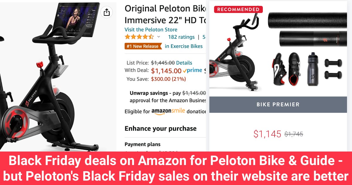 Black Friday Sales on  for Peloton Bike & Peloton Guide in 2022 -  Peloton Buddy