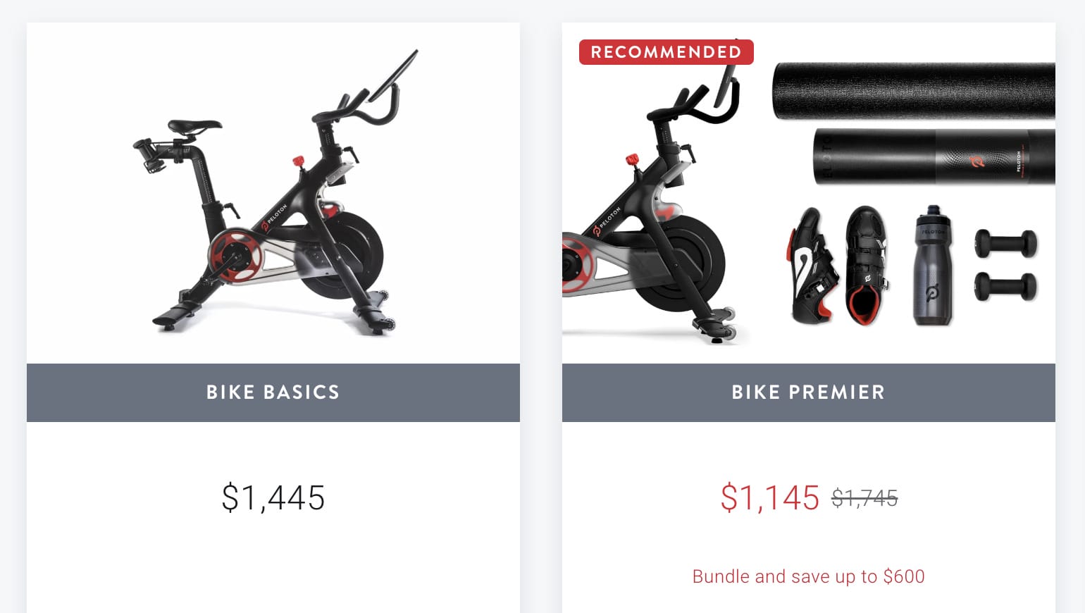 Peloton bike hot sale black friday 2018