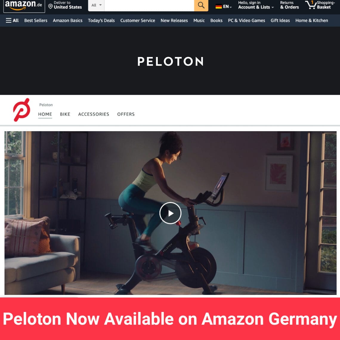 Peloton Now Available on Amazon Germany Peloton Buddy