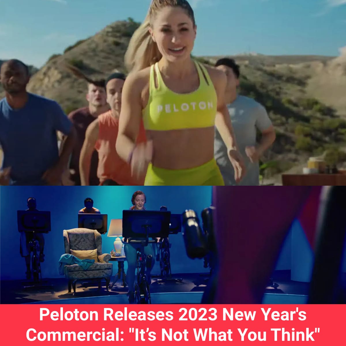 Peloton Releases 2023 New Year's Commercial "It’s Not What You Think