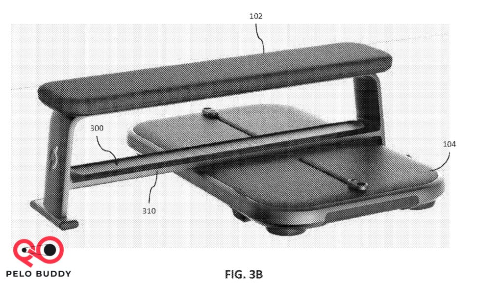  Image of the Peloton platform and bench that would come with it.