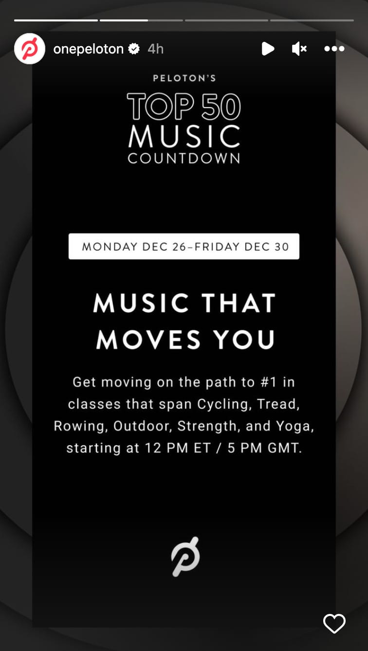 Peloton's Top 50 Songs of 2021 - Complete List of Songs & Classes - Peloton  Buddy