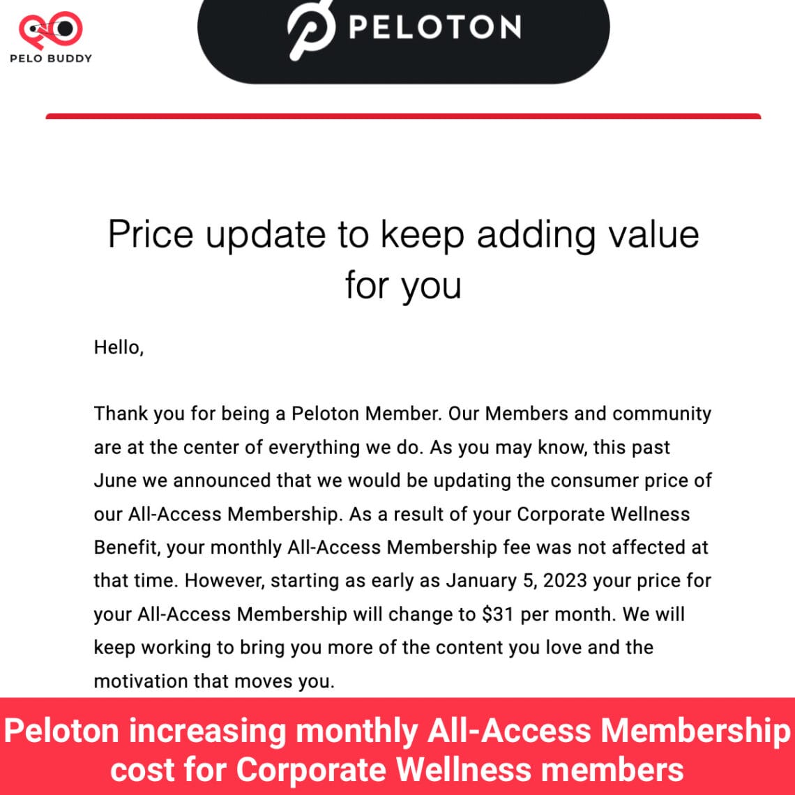 what is the cost of peloton