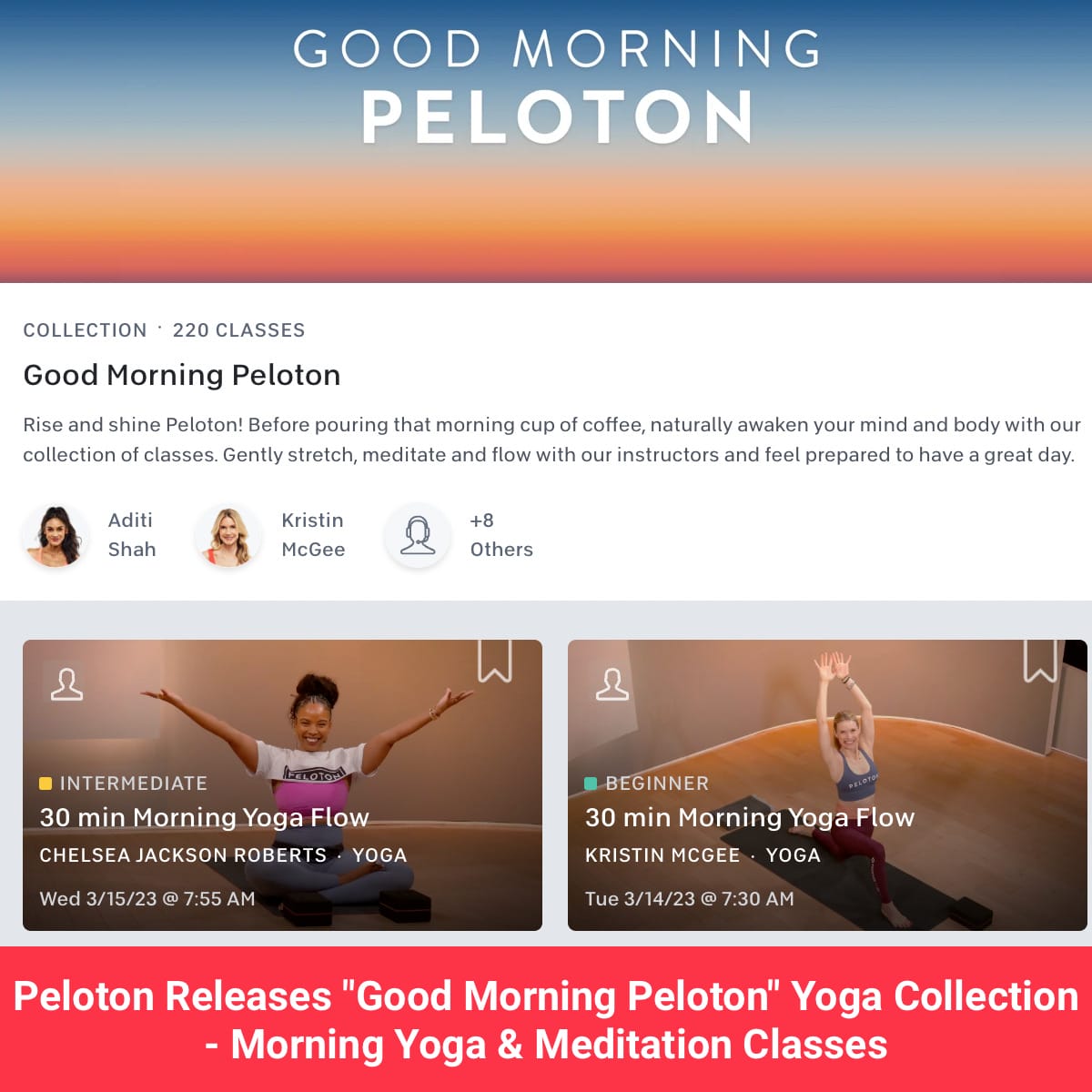 Peloton Will Now Offer Yoga And Meditation Classes