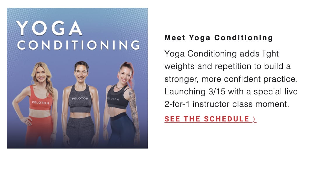 Yoga conditioning online