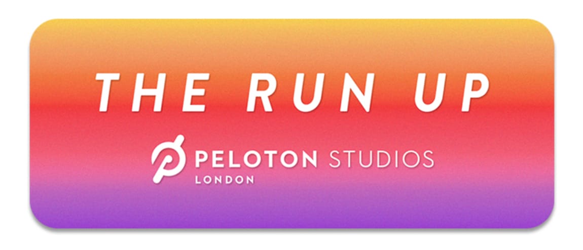 The Run Up event at Peloton Studios London on April 21.