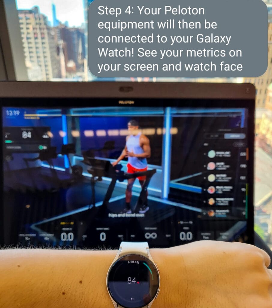 Demo of using an Android watch as a heart rate monitor.
