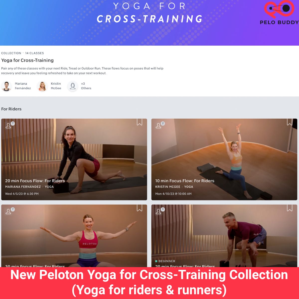 Peloton Yin Yoga Classes & Collection Now Officially Available