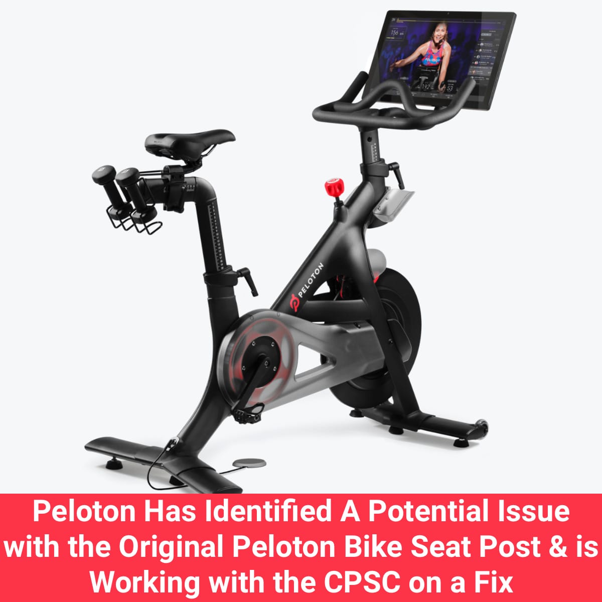 Recall for Peloton Bike (original model PL01) issued by CPSC