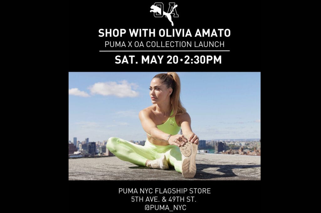 Olivia Amato Meet & Greet at PUMA NYC.