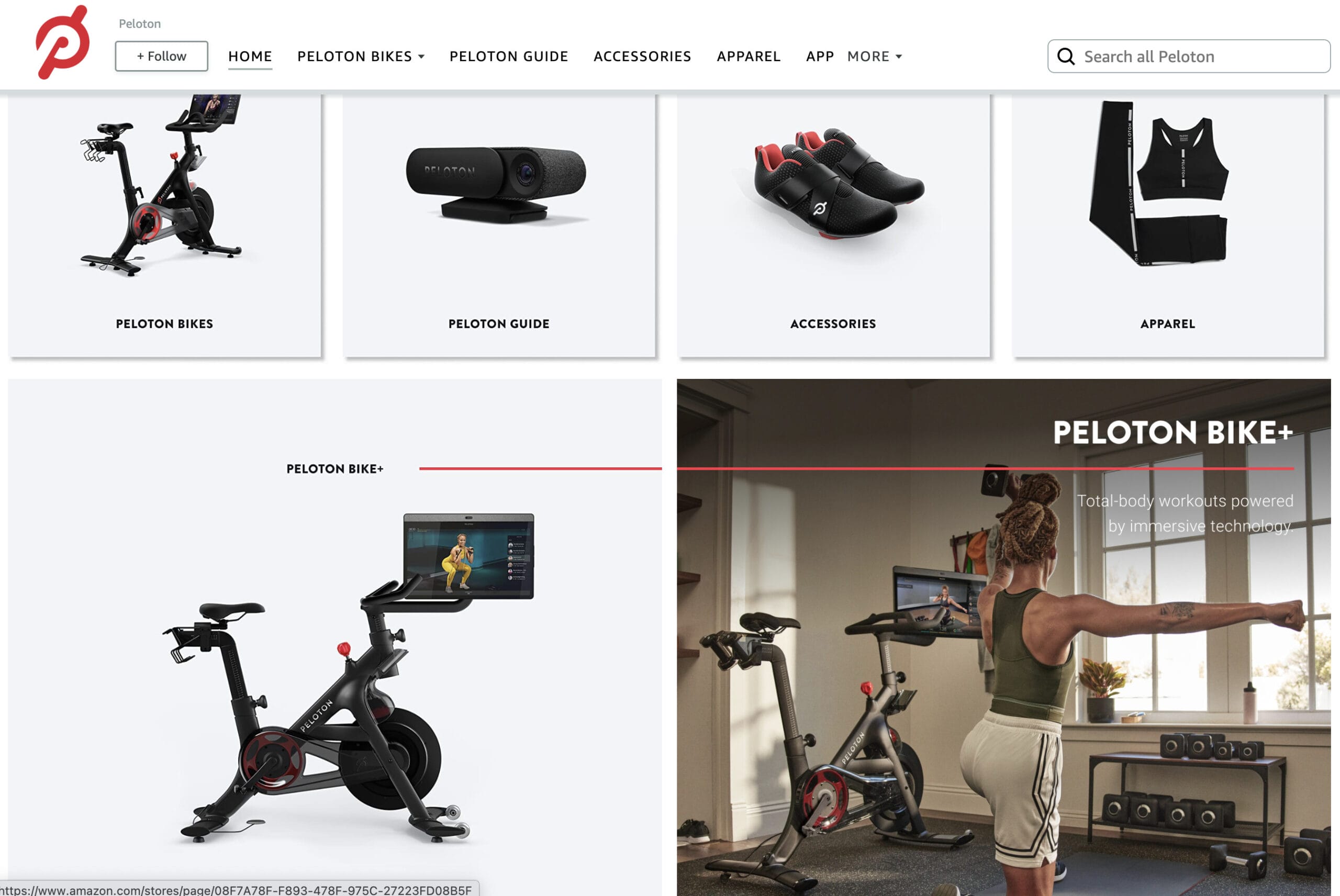 Amazon to sell the Peloton Bike in the US Canada Peloton Bike