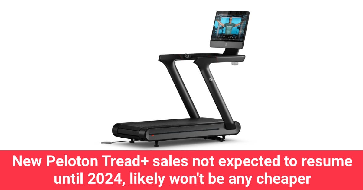 Peloton treadmill new discount version